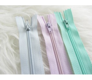 Reißverschluss pastell 48cm - 3mm